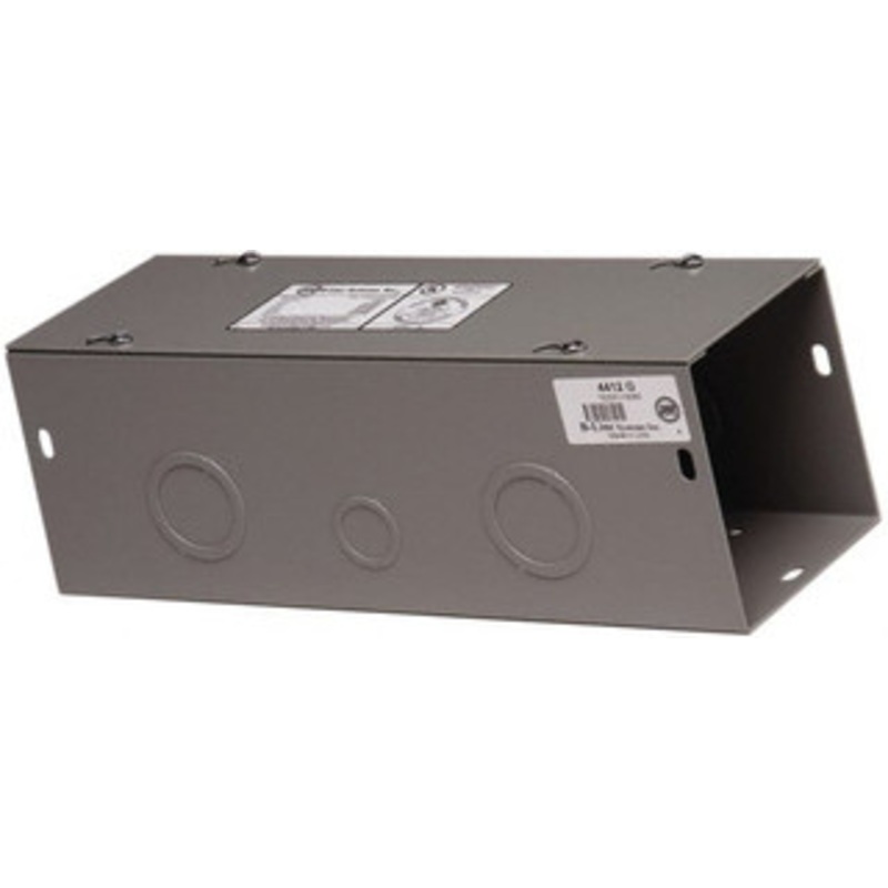 Cooper B-Line 6 High x 152mm Wide x 12 Long, Screw Mount Solid Wall Wire Duct Gray, 3 (Bottom) & 3 (Top) Knockouts, Screw Cover, Steel 78205110240 - 82611880