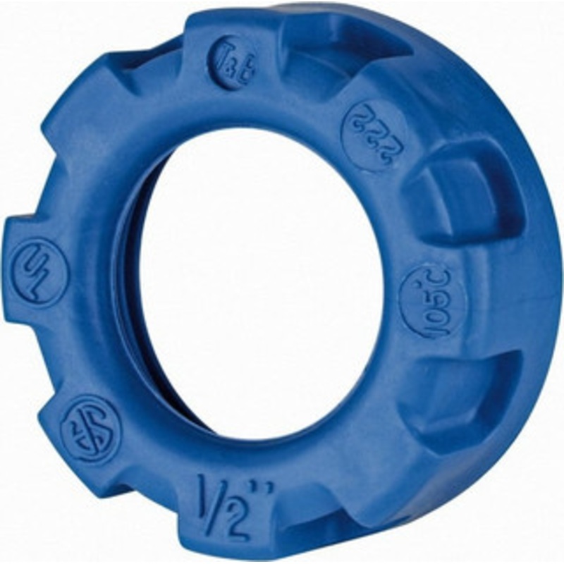Thomas & Betts 1/2 Trade Rigid/Intermediate (IMC) Conduit Bushing Plastic, Insulated, Threaded Connection 222-TB - 54061601