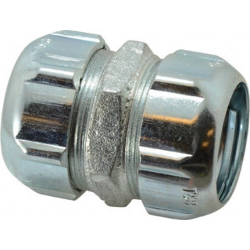Thomas & Betts 1 Trade Rigid/Intermediate (IMC) Conduit Coupling Malleable Iron, Noninsulated, Compression Connection 8320 - 54060827