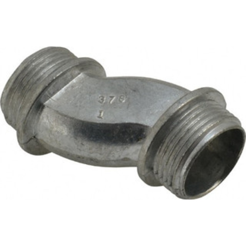 Thomas & Betts 1 Trade Rigid/Intermediate (IMC) Conduit Nipple Die Cast Zinc, Noninsulated, Threaded Connection HO223 - 54061122