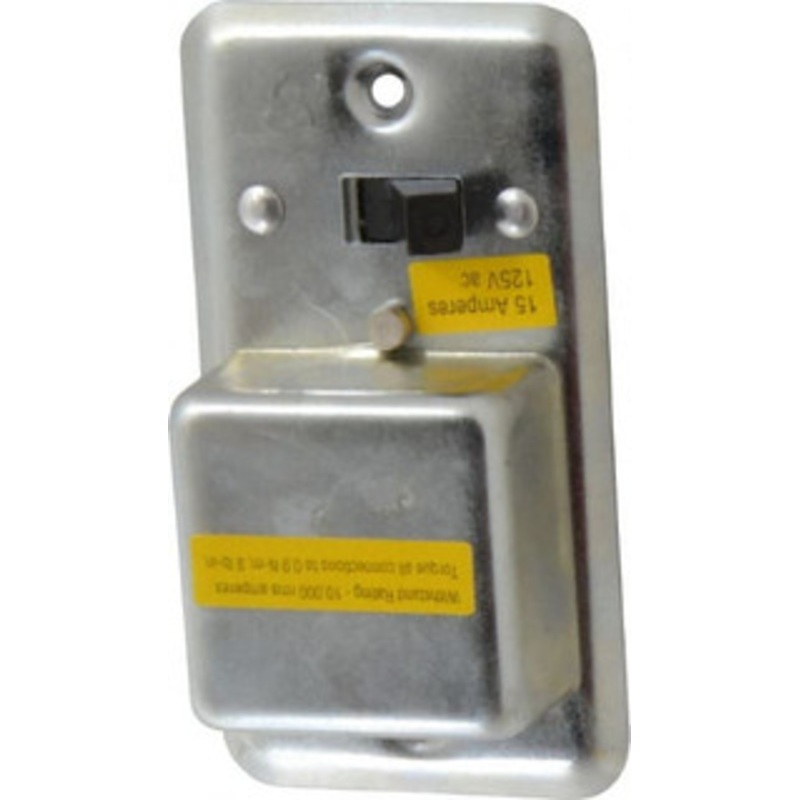 Bussmann 125 VAC, Indicating Fuse Cover For Use with 2-1/4 Inch Handy Boxes, FUSTAT Plug Fuses and FUSTRON Plug Fuses SSU - 80687445
