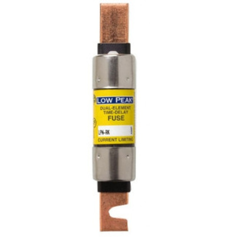 Bussmann 125 VDC, 250 VAC, 40 Amp, Time Delay General Purpose Fuse Fuse Holder Mount, 76.2mm OAL, 100 at DC, 300 at AC (RMS) kA Rating, 13/16 Diam LPN-RK-40SP - 74874710