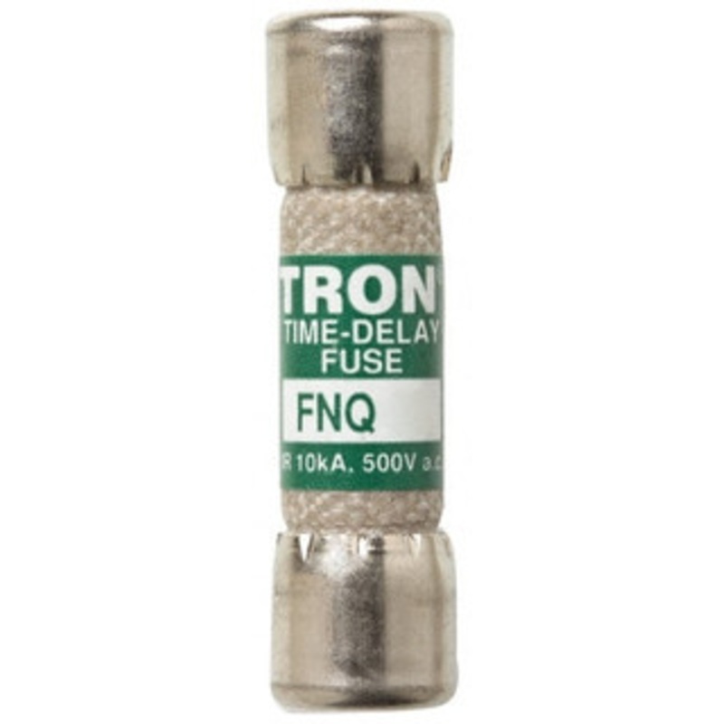 Bussmann 500 VAC, 0.13 Amp, Time Delay General Purpose Fuse Fuse Holder Mount, 1-1/2 OAL, 10 at AC kA Rating, 13/32 Diam FNQ-1/8 - 75915272