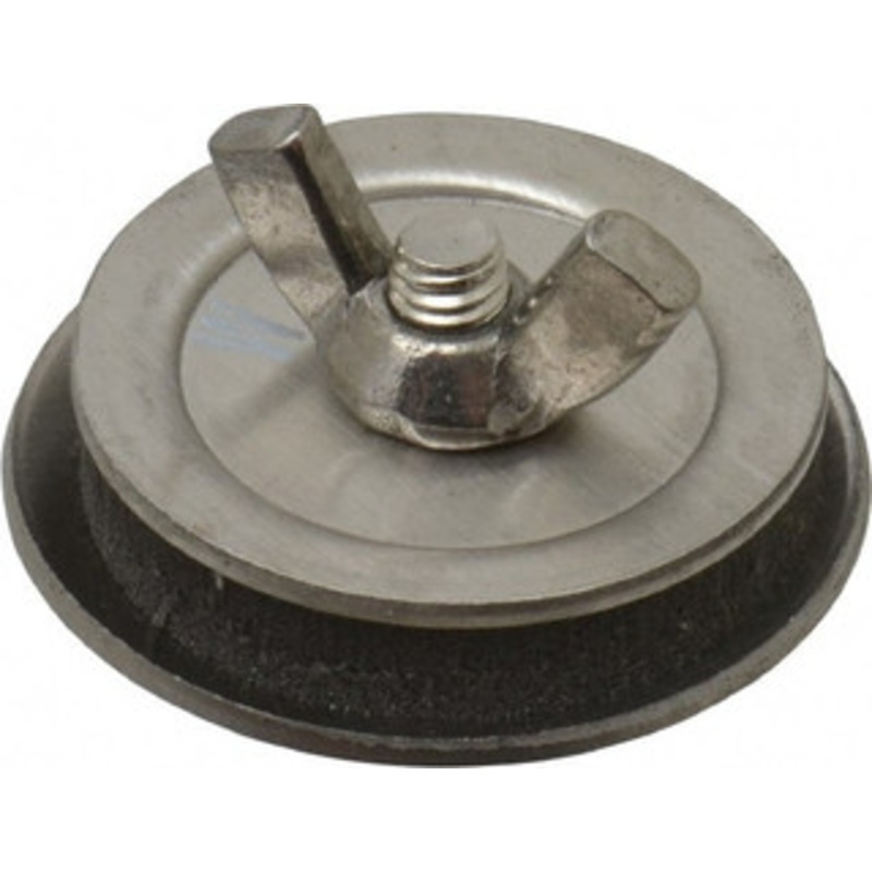 Cooper B-Line 1/2 Conduit, 4X NEMA Rated, Electrical Enclosure Stainless Steel Hole Seal UL Listed, Includes Oil-Resistant Gasket, Plated Stud & Wing Nut 78205148572 - 64050677