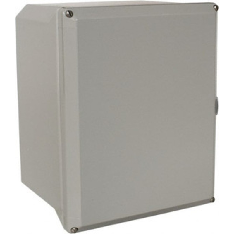 Thomas & Betts NEMA 1, 2, 3, 4, 12, 3S, 3SX, 3X, 4X Polycarbonate Standard Enclosure with Screw Flat Cover 8 Wide x 10 High x 6 Deep, Impact Resistant NS1086 - 54090006