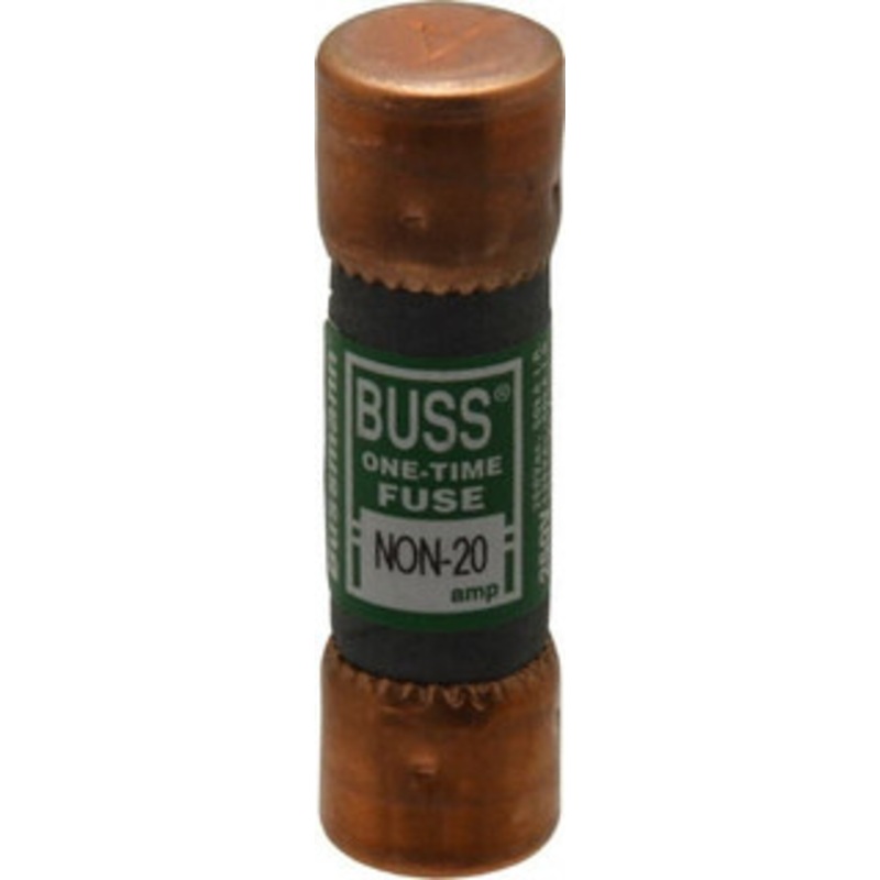 Bussmann 125 VDC, 250 VAC, 20 Amp, Fast-Acting General Purpose Fuse Fuse Holder Mount, 50.8mm OAL, 50 at AC/DC kA Rating, 9/16 Diam NON-20 - 74740291