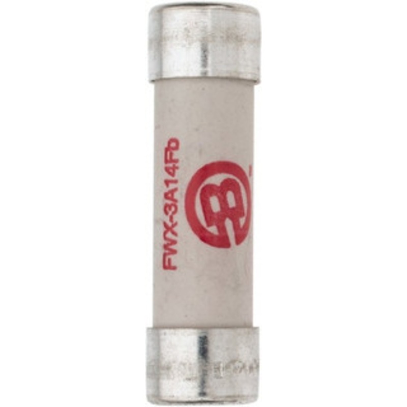 Bussmann 250 VAC/VDC, 3 Amp, Fast-Acting Semiconductor/High Speed Fuse 50.8mm OAL, 200 (RMS), 50 at DC kA Rating, 9/16 Diam FWX-3A14F - 75784447