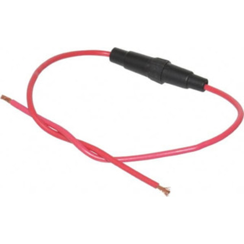 Bussmann 32 VAC, 10 Amp, Inline Fuse Holder Compatible with 15 and 20mm Long x 0.42 Inch Wide and 5mm Diameter Fuse HHT - 74680638