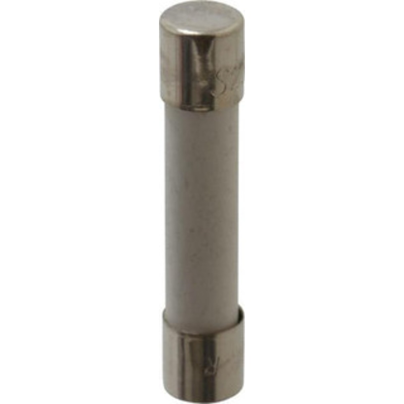 Ferraz Shawmut 125 VAC, 25 Amp, Time Delay Miniature Ceramic Fuse Clip Mount, 1-1/4 OAL, 1/4 Diam GSA25-MSC - 02918290