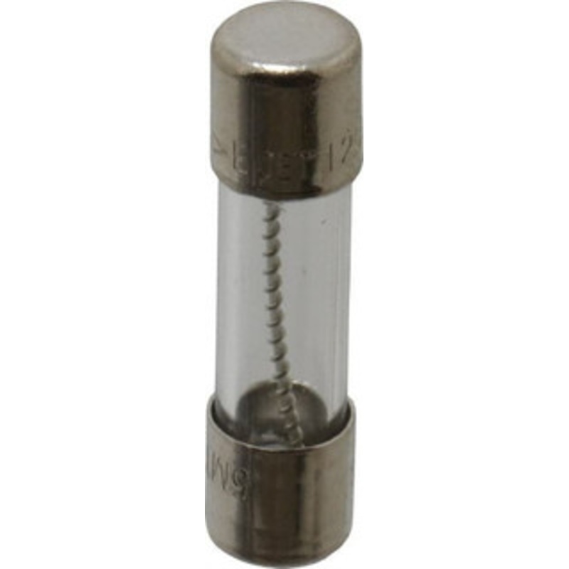 Ferraz Shawmut 125 VAC, 4 Amp, Time Delay Miniature Glass Fuse Clip Mount, 20mm OAL, 10 kA Rating, 5mm Diam GGA4-MSC - 00176222