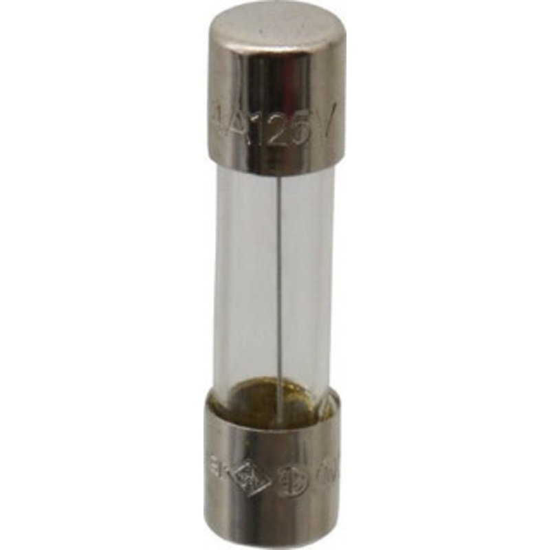 Bussmann 125 VAC, 32 VDC, 4 Amp, Time Delay Miniature Glass Fuse 20mm OAL, 10 at AC kA Rating, 5mm Diam GMC-4-R - 74690553