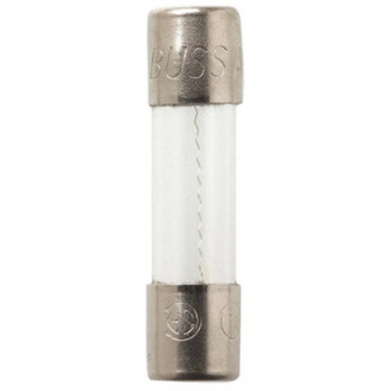 Bussmann 250 VAC, 32 VDC, 0.75 Amp, Fast-Acting Miniature Glass Fuse 25.4mm OAL, 10 at 125 V kA Rating, 1/4 Diam AGX-3/4 - 71922991