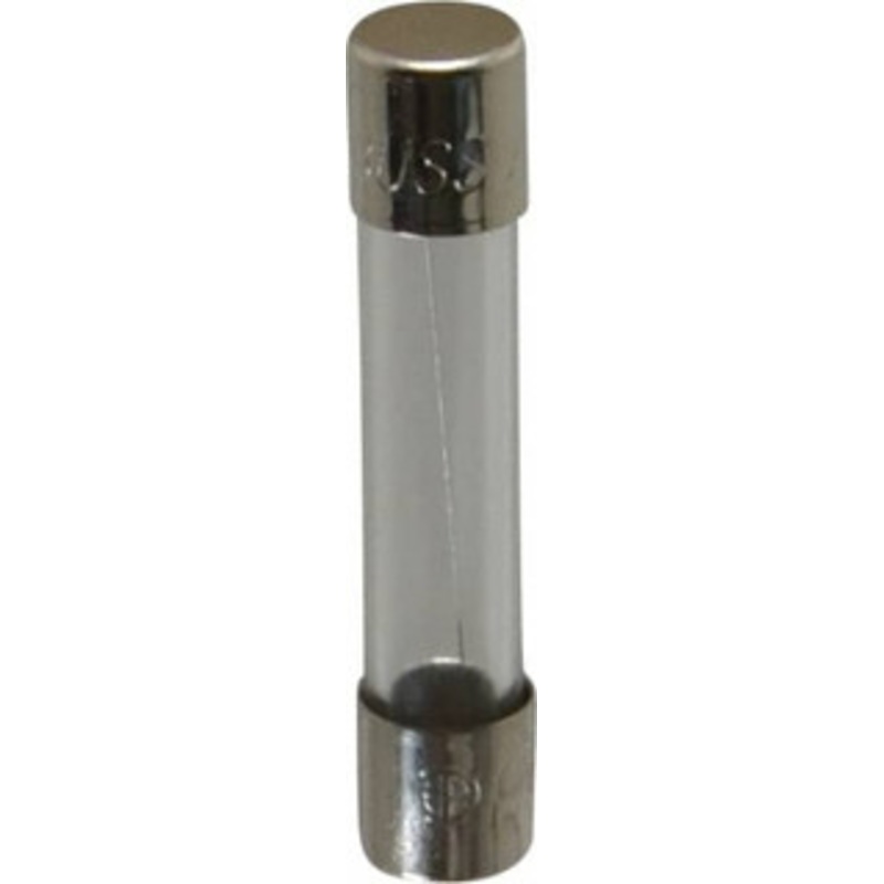 Bussmann 250 VAC, 32 VDC, 1 Amp, Fast-Acting Miniature Glass Fuse 1-1/4 OAL, 10 at 125 V kA Rating, 1/4 Diam AGC-1-R - 71922496
