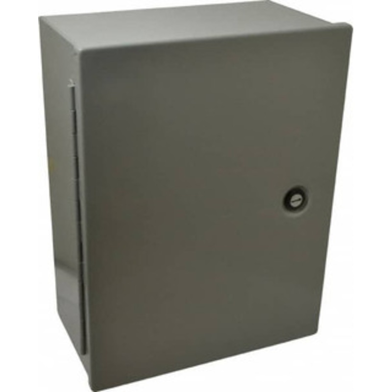 Cooper B-Line NEMA 1 Steel Standard Enclosure with Hinge Flat Cover 12 Wide x 16 High x 6-5/8 Deep 78205179000 - 64052897