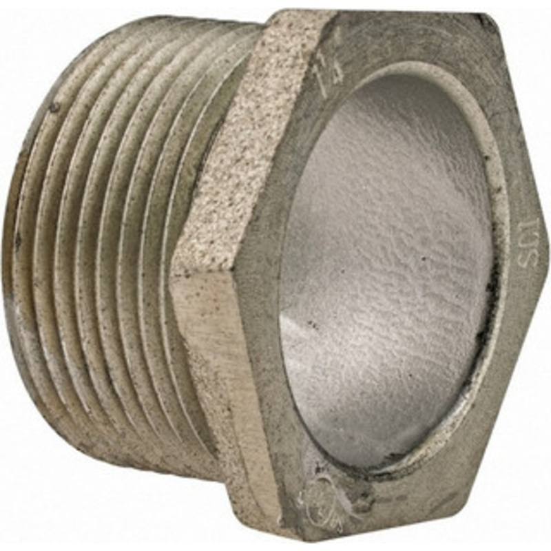 Crouse-Hinds 1-1/4 Trade Rigid/Intermediate (IMC) Conduit Nipple Malleable Iron, Noninsulated, Threaded Connection 53 - 04560454