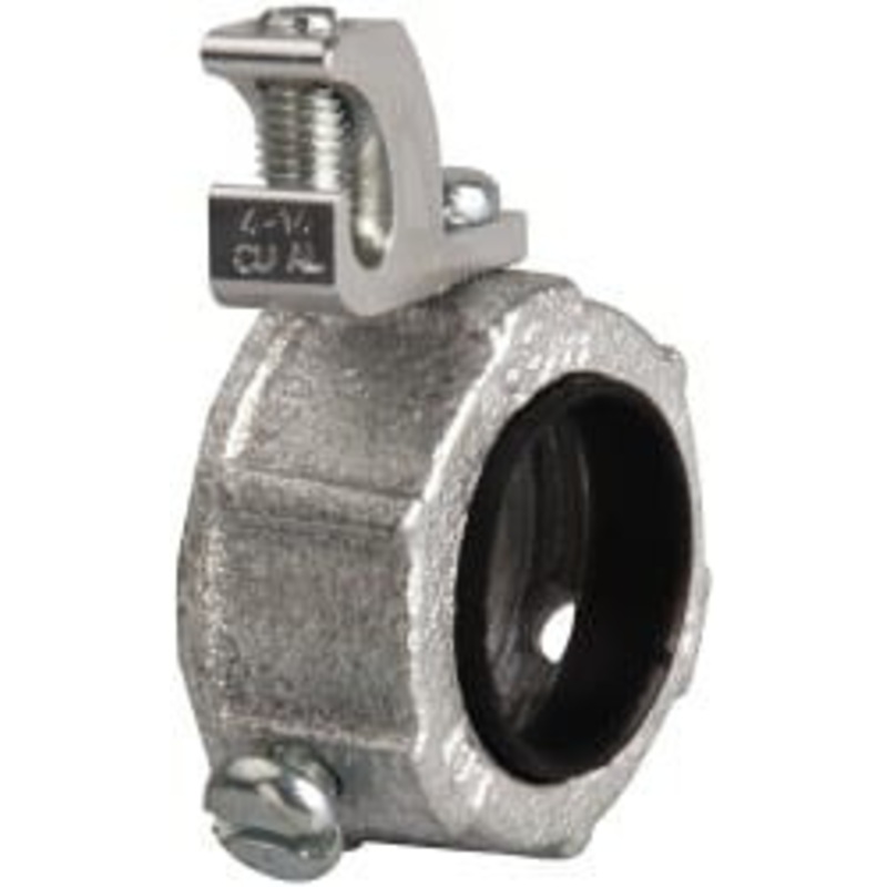 Crouse-Hinds 1 Trade Rigid/Intermediate (IMC) Conduit Bushing Malleable Iron, Partially Insulated, Threaded Connection HGLL 3 - 04506747