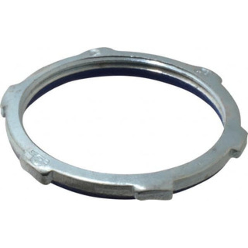 Crouse-Hinds 2 Trade Rigid/Intermediate (IMC) Conduit Locknut Steel, Noninsulated, Threaded Connection SL6 - 04913984