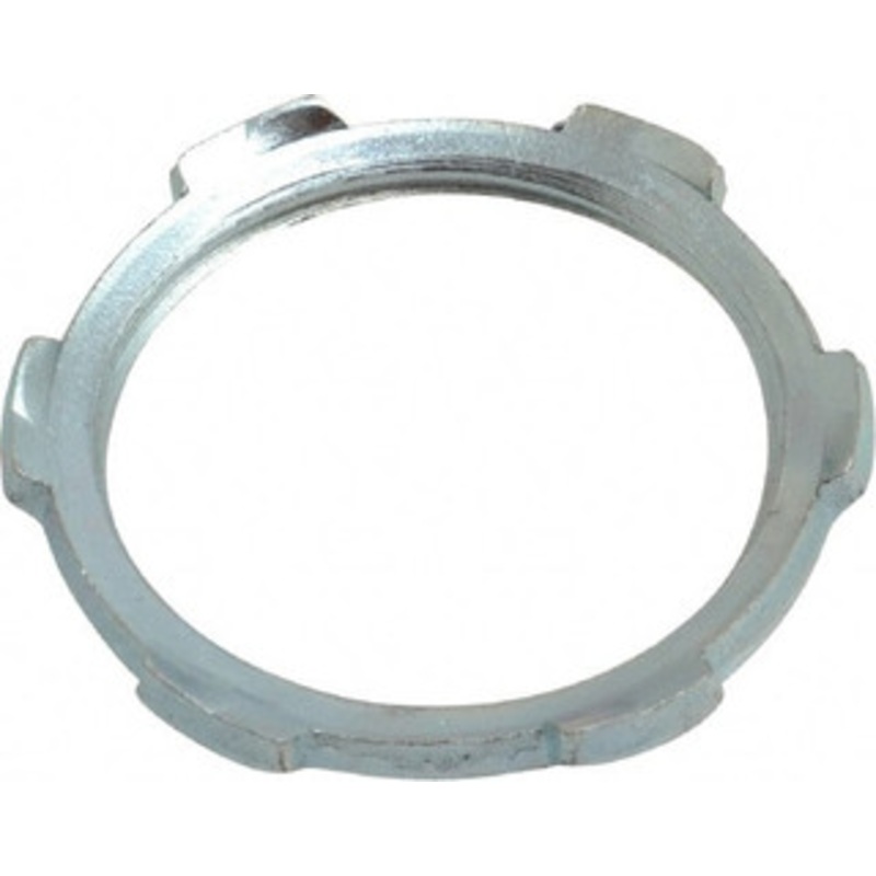 Crouse-Hinds 1-1/4 Trade Rigid/Intermediate (IMC) Conduit Locknut Steel, Noninsulated, Threaded Connection 14X - 04784898
