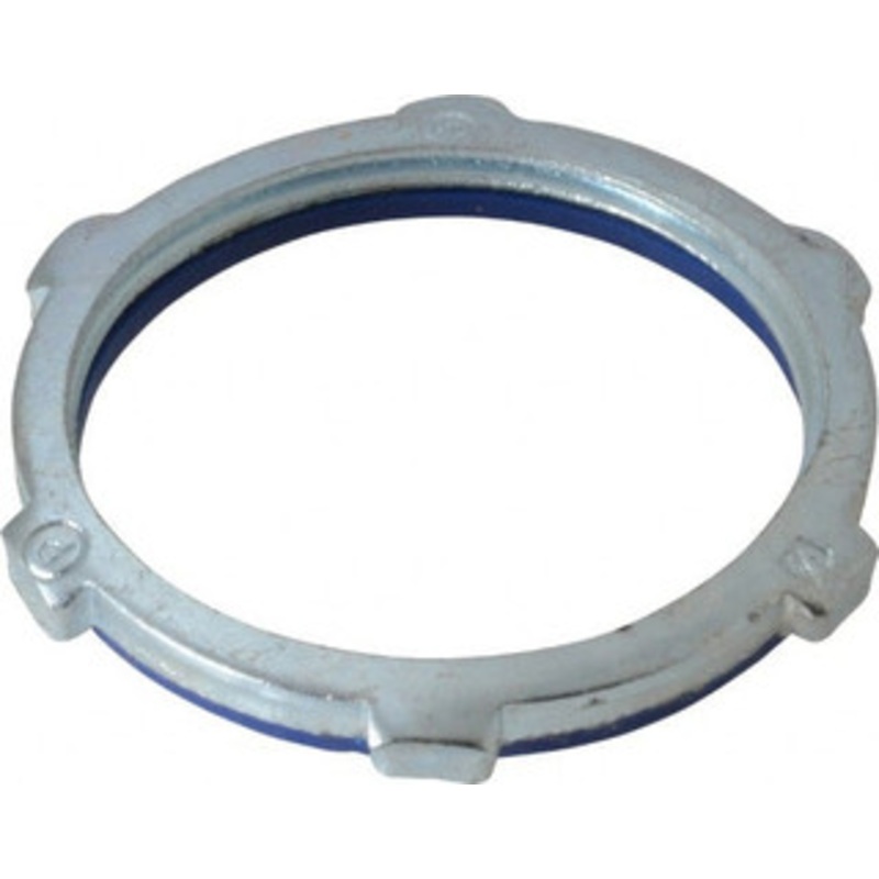 Thomas & Betts 1-1/2 Trade Rigid/Intermediate (IMC) Conduit Locknut Steel, Noninsulated, Threaded Connection 145SL - 54061445